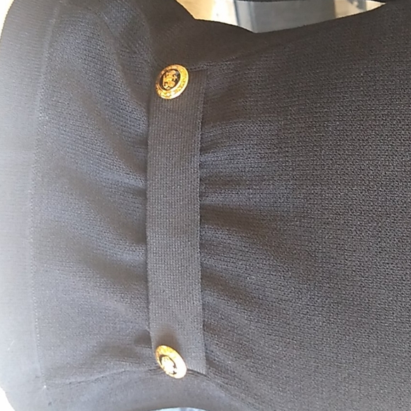 St. John Knit Black Jacket SX P. - Picture 7 of 7